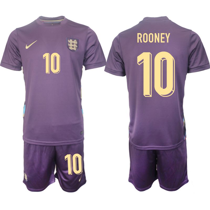 Men 2024-2025 Season England away purple 10 Soccer Jersey